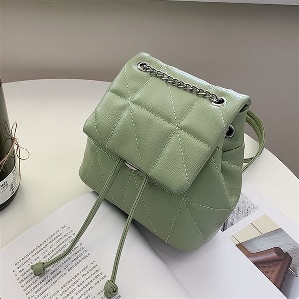 

backpack women pu leather shoulder bag for women summer kids small bagpack female ladies school 220713