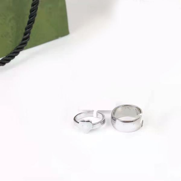 

designer ring men and women fashion style gift temperament simple fashion accessories high quality, Silver