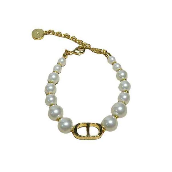 

pearl necklace simple pearl bracelet, Silver