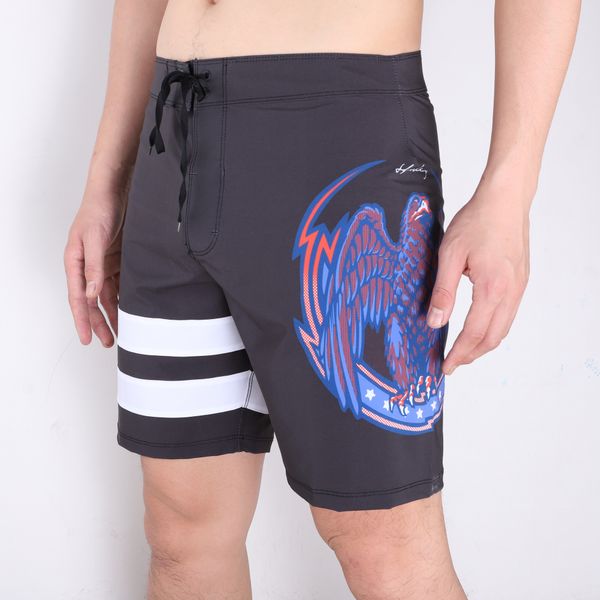 

shorts mens new swim short boardshorts gym 4way stretch clean classic trunks waterproof quick beach shorts dry pockets surfing spandex regul, White;black