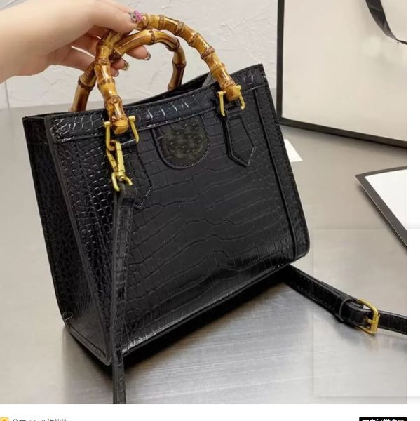 

luxurys designers bags womens ophidia tote shoulder bag handbag purse crossbody bags genuine leather bamboo handle letter detchable strap