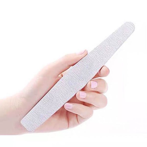 

50pcs/lot professional nail file 100/180 emery board rhombus grey sandpaper for nail art wholesale