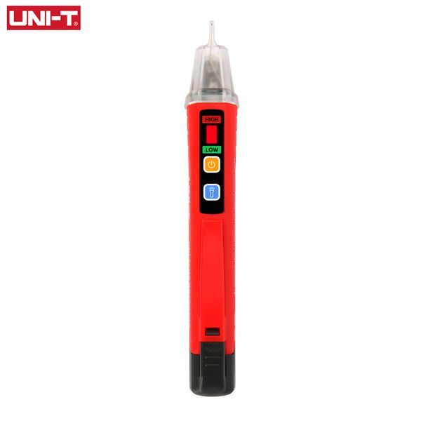 Rilevatore di tensione CA senza contatto Indicatore di penna Metri Matita elettrica Presa per bastoncino Voltmetro Tester UNI-T UT12D 24V-1000V