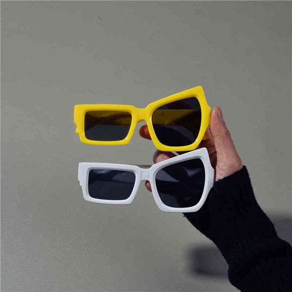 

gg designer cycle fashion cc sunglasses for woman mens super european american ruffian young style eyebrow picking funny personality irregul, White;black