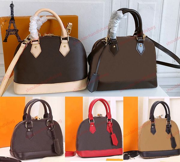 

2022ss handbags luxurys designer bag alma bb women shoulder s chain messenger leather wallet purse crossbody tote with lock