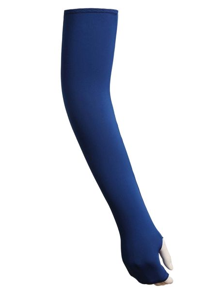 

2pcs plain sun protection arm sleeves protector b45s#, Gray