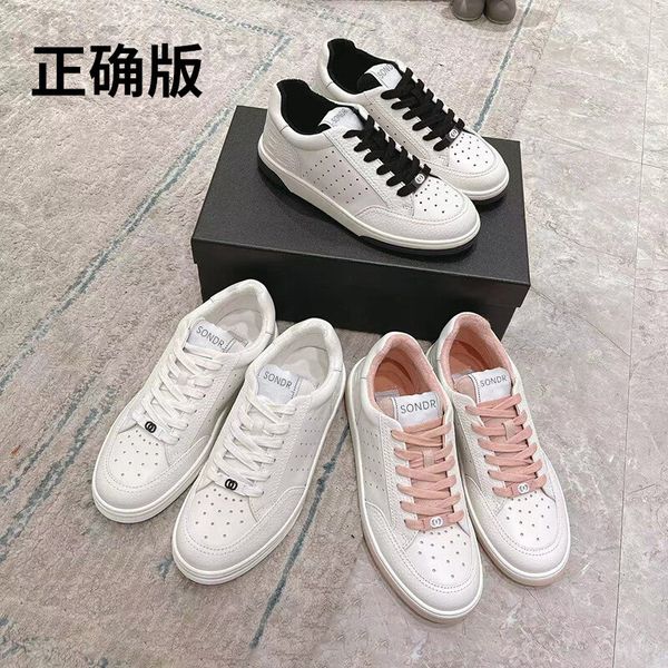 

dress shoes designer versatile casual shoes leather small fragrance white flat soft women's single lefu logt, Black