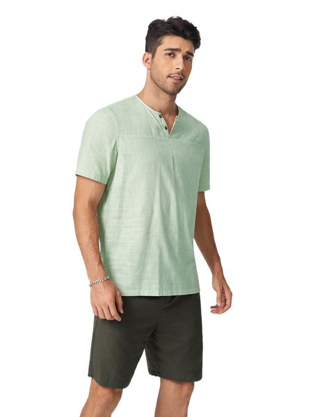 

men button front solid s2d1#, White;black