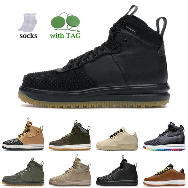 

womens men designer lunar 1 1s forces duckboot casual shoes size us 13 triple black gum medium olive linen wolf grey lf1 ducks outdoor fashi