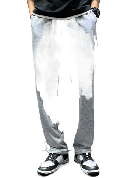 

men drawstring waist pants d5eu#, Black