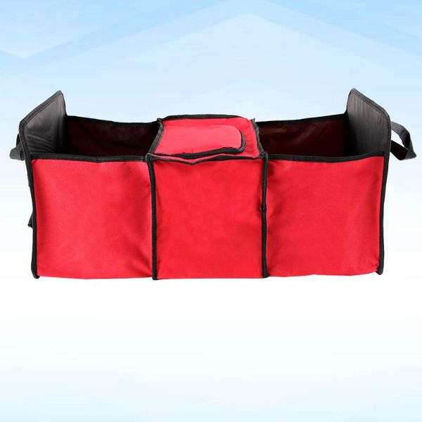 Auto Organizer 1pc Trunk Bag Folding Licht Tuch Lebensmittel Lagerung Box Container Auto Für Innen RearCar