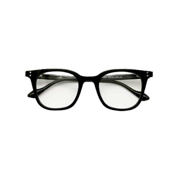 

eyeglasses 80% off medium square double rivet plate spectacle frame men's and women's lutto with myopia in shenzhen, White;black