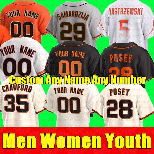 

Top New men women youth BUSTER POSEY SAN BRANDON CRAWFORD JERSEYS FRANCISCO KRIS BRYANT MIKE YASTRZEMSKI KEVIN GAUSMAN GIANTS DONOVAN SOLANO