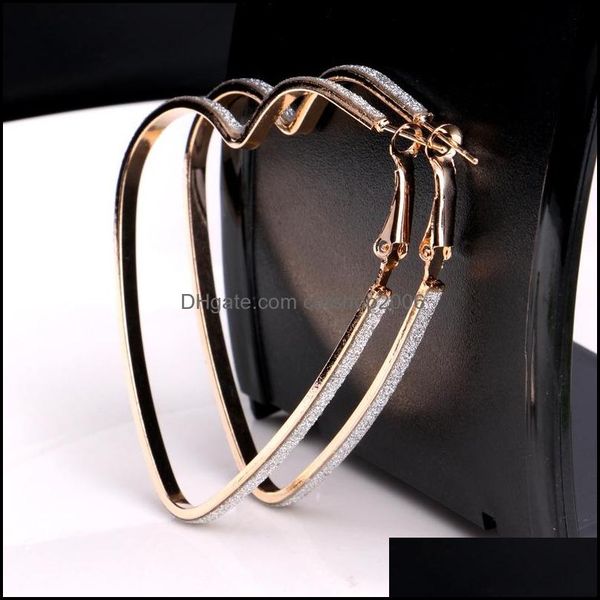 

stud earrings jewelry fashion women lady cute heart shape sier gold plated charm ear party club wear drop deli dh02p, Golden;silver