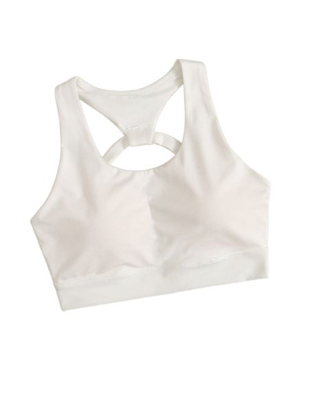 

cut out back sports bra 60m8#, Gray