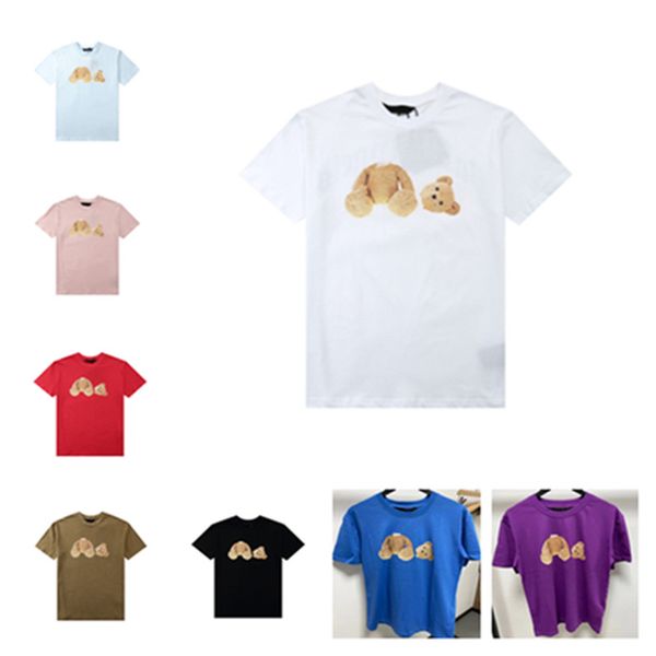 

2022 selling fashion t shirts couple t-shirt men short sleeve high-quality short cotton women models mens trend shirt angel, White;black