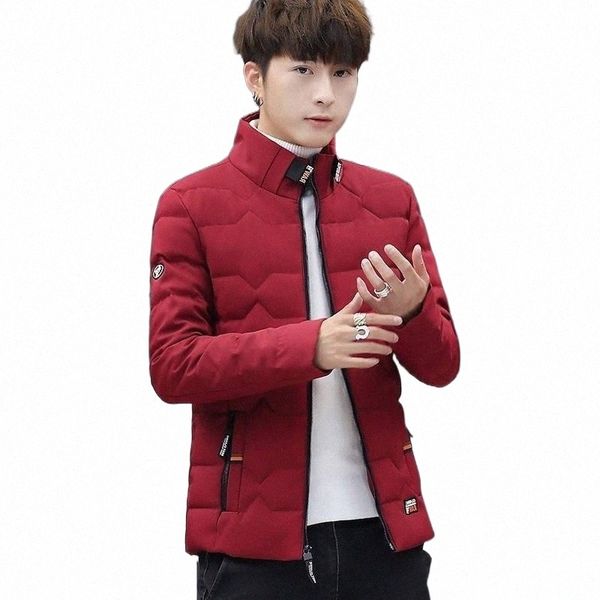 

men's jackets fashion cotton padded korean clothes down youth stand collar jacket 56ye#, Black;brown