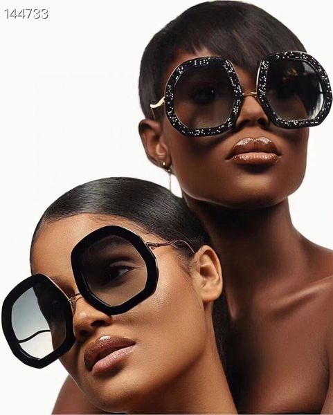 

the party pilot sunglasses studes gold brown 1588 shaded sun glasses women fashion rimless sunglasses eye wear with box, White;black