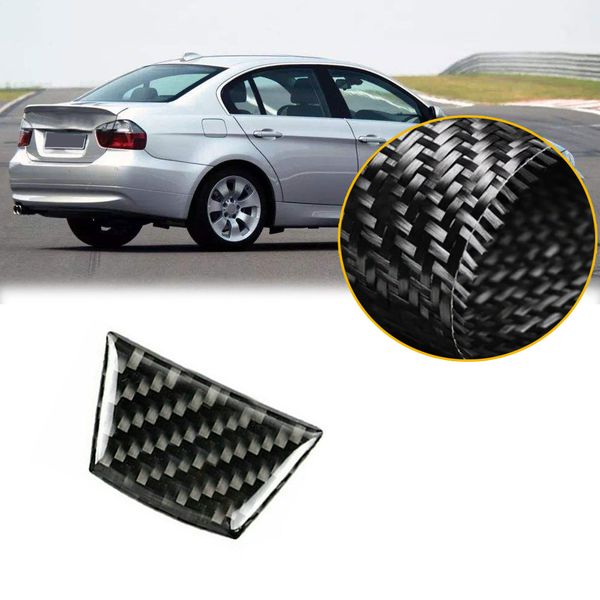 

light luxury wear-resistant steering wheel carbon fiber cover stickers for bmw 3-series e90 e95 b 2005-2012 car tuning products