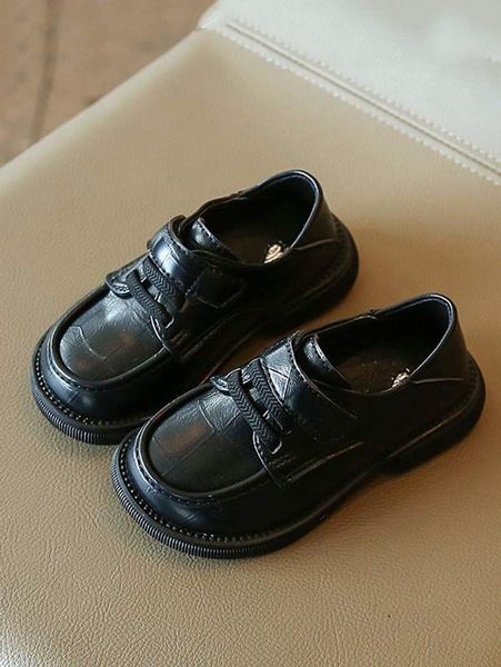 

boys hook-and-loop fastener flats she01, Black;grey