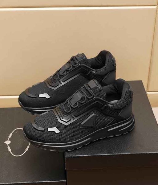 

men fabric shoes sneakers cloudbust thunder mesh trim flat runner trainers black white lace-up casual outdoor trainer sneaker lace-up nylon