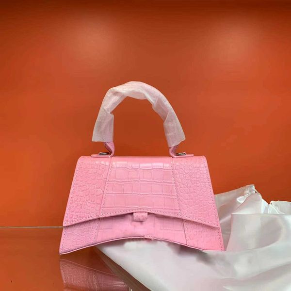 

2022 a luxury designer hourglass bag ladies crocodile pattern shoulder bags leather ladiess handbag presbyopia wallet messenger backpack