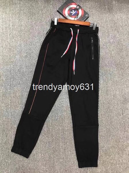 

men's pants spring and summer men's casual pants fashion wear, Black