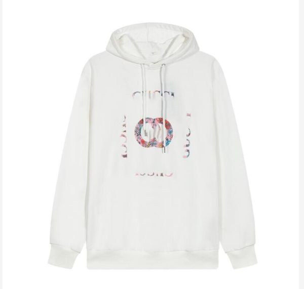 

22gg new hoodie men designers sweatshirt printing hoodies man womens hoody jacket sweater casual sweatshirts, Black