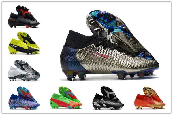

mercurial superfly vii 7 football shoes 2022 mens soccer shoes cr7 360 elite se fg cr7 safari rosa panther ronaldo football boots cleats