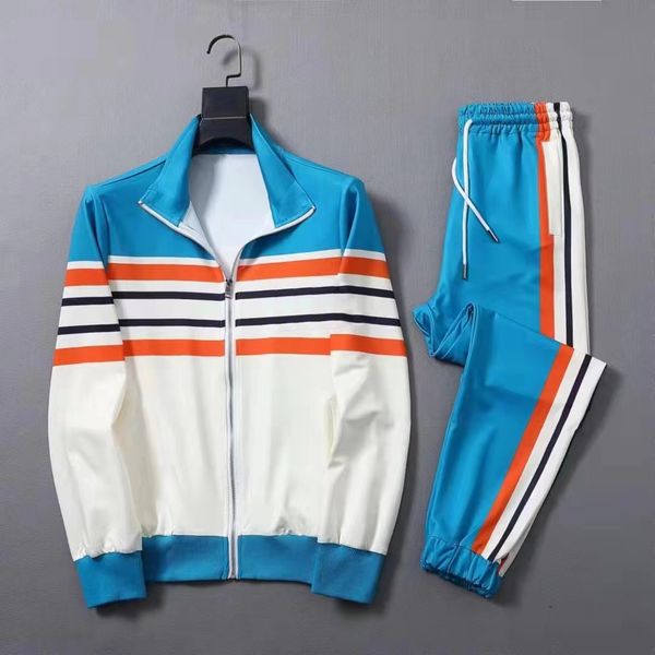 

fashion tracksuit sets men outfits sportswear sweatshirts pants clothing autumn winter sports sporting suit joggers mens sweat suits, Gray