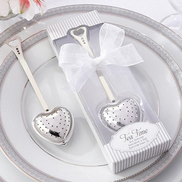 Löffel Hochzeit Souvenir Edelstahl Teelöffel Kreatives kleines Geschenk Exquisite Box für Dekorationen Zubehör Löffel