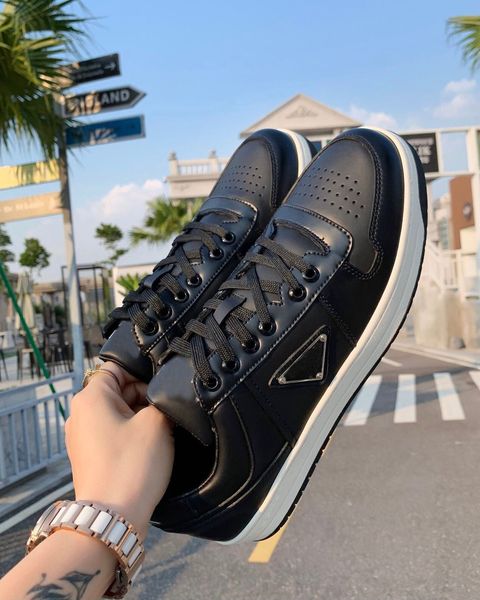 

downtown men sneakers shoes re-nylon chunky rubber lug sole man skateboard walking discount comfort footwear shoebox eu 38-46