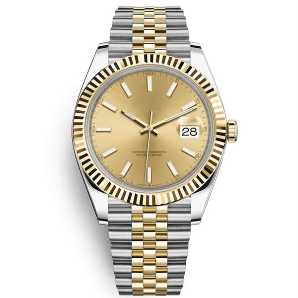 

drop1-u1 mens watches 41mm automatic movement stainless steel watches men 2813 mechanical wristwatches waterproof lumi265l, Slivery;brown