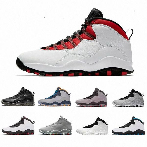 

high 10 10s dark smoke grey basketball shoes boots seattle women men orlando 10s sneaker sports trainer size 40-47 g5rt#