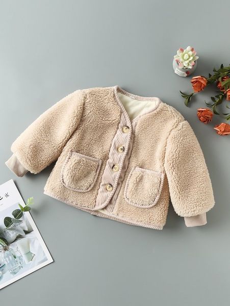 

toddler boys dual pocket flannel coat she, Blue;gray