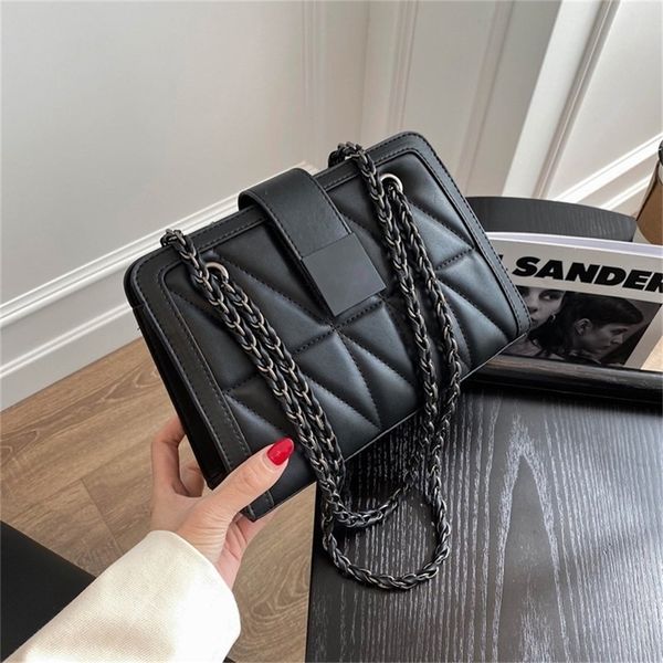 

53% off online sale small women fashion chain armpit texture messenger