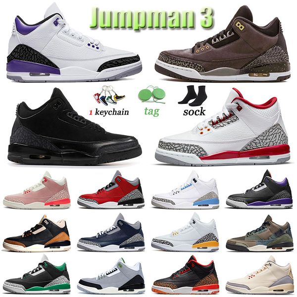 

big size us 13 jumpman iii basketball shoes sports desert elephant black cat 3 kumquat dark iris black gold men women trainers pine green ne