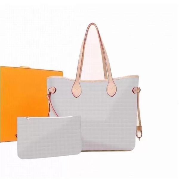 

2pcs women handbags ladies designer composite bags lady clutch bag shoulder tote female purse wallet handbag293j