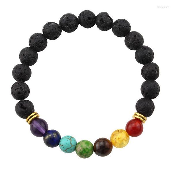 Braccialetti con ciondoli Bracciale con elefante per donna Uomo Argento antico Testa di Buddha Perline di animali Gioielli culturali Bracciale Pulseras HombreFascino Lars22