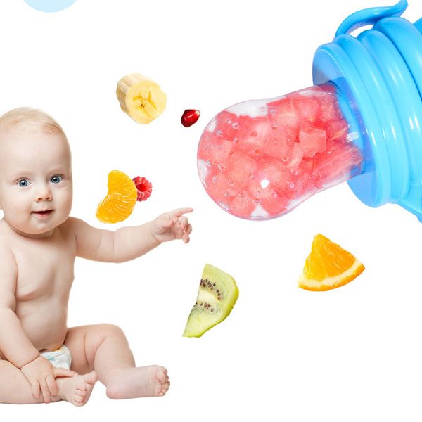 Babynahrung Feeder Schnuller Clip Halter Oral Säugling Beißring Frisches Obst Silikon Beutel Bpa Frei 1000 stücke