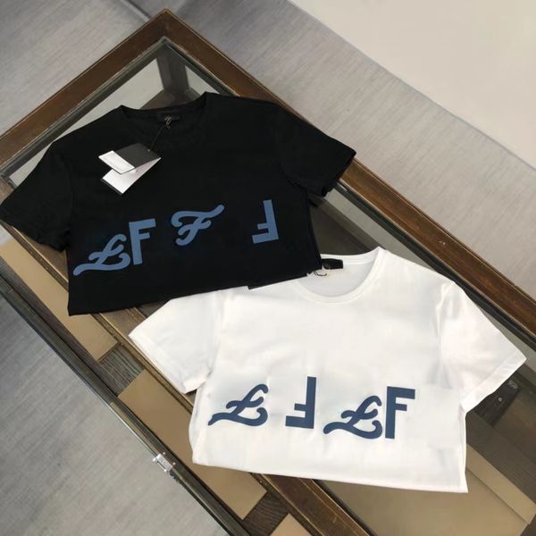 

22 ssnew designer mens t-shirts summer t-shirt couple same style, White;black