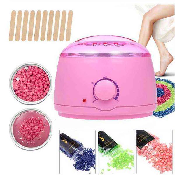 

nxy epilator hair removal wax melt machine heater beans 10 wood stickers ing kit calentador de cera 0621