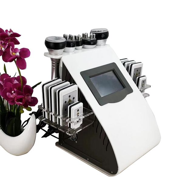 

spa equipment 6 in 1 40k cavitation for radio frequency bady shaping machine