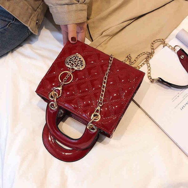 

bag female 2022 new handbag fashion chain messenger shoulder bags luxury designer