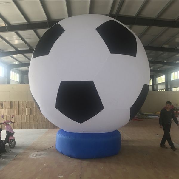 

outdoor giant inflatable football model custom sports balloon for event advertising
