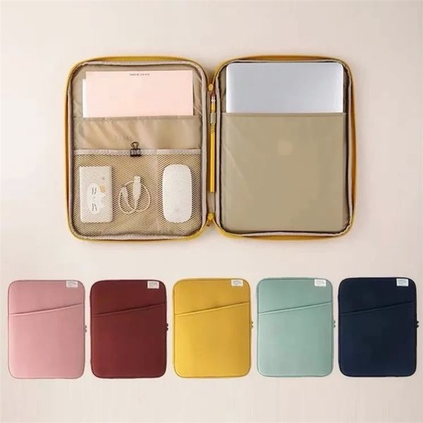 

13" ipad sleeve bag fashion air 4 10 9 pro 11 10 5 10 8 9 7 air3 2 1 surface go2 tablet pouch 13 3 inch korea lapcase 220617