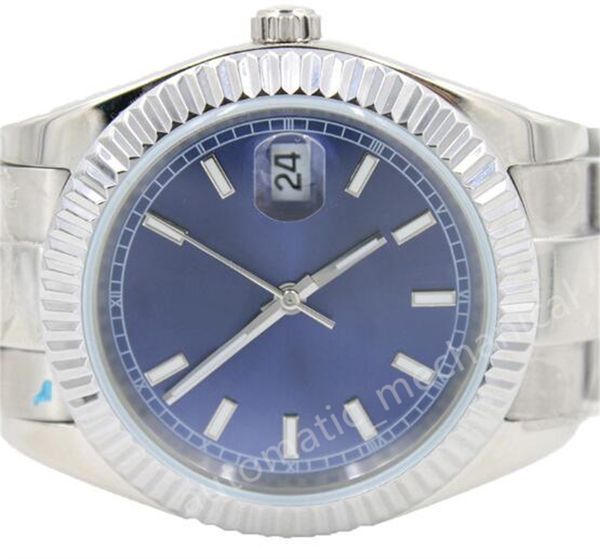 

wristwatch christmas gift silver dial 36mm datejust 2813 ss automatic mechanical movement men and women stainless steel gents watches, Slivery;brown