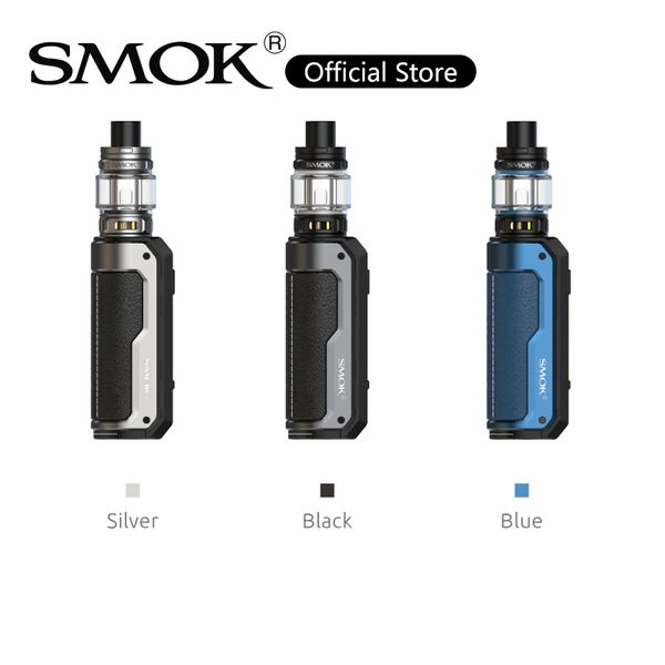 Smok Fortis Kit 80 Вт Vape Mod с мини-баком TFV18 объемом 6,5 мл 0,96-дюймовый цветной TFT-экран Верхняя система наполнения паром 100% аутентичность