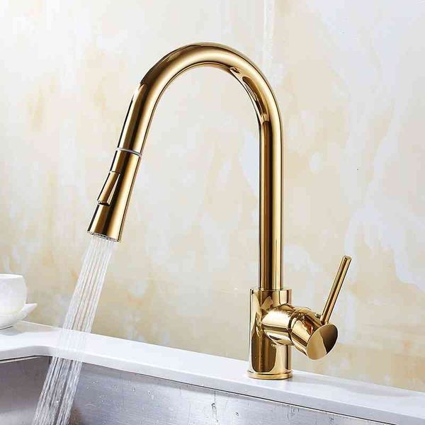 

bathroom sink faucets kitchen pull-out faucet, vegetable basin sink, golden faucet on rotary table, all copper cold and water 77px