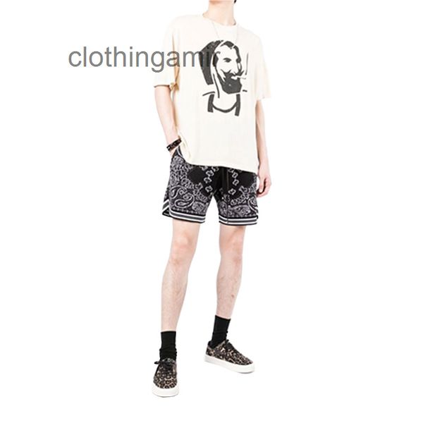 

designer t shirts amirs 2022 mens fashion brand 22ss round neck digital printing pattern men's women's loose short sleeve summer h, White;black